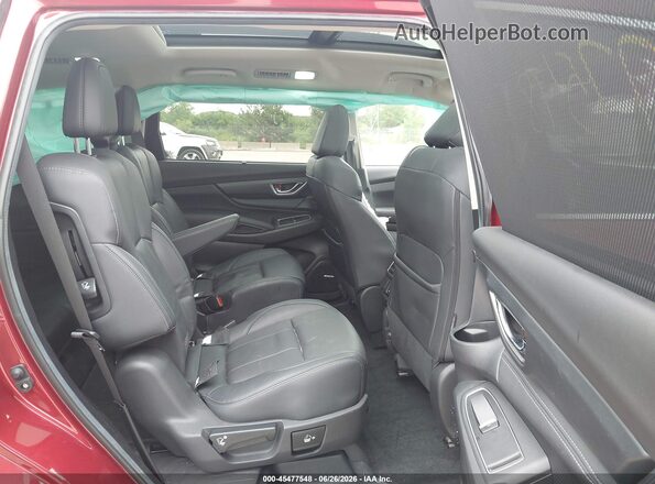 4S4WMAUDXR3420731 2024 SUBARU ASCENT Red Vista de la etiqueta del VIN
