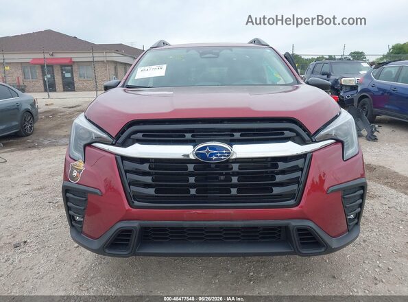 4S4WMAUDXR3420731 2024 SUBARU ASCENT Red Vista del cuadro de instrumentos