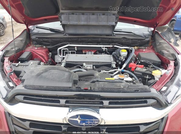 4S4WMAUDXR3420731 2024 SUBARU ASCENT Red Vista trasera
