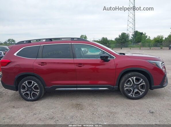 4S4WMAUDXR3420731 2024 SUBARU ASCENT Red Vista interior trasera