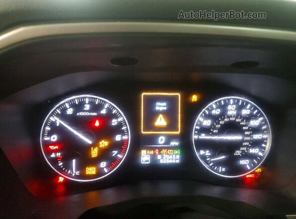 4S4WMAWD3P3412125 2023 SUBARU ASCENT White Widok zestawu wskaźników