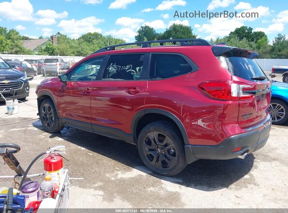 4S4WMAWD4S3402177 2025 SUBARU ASCENT Red Rear left
