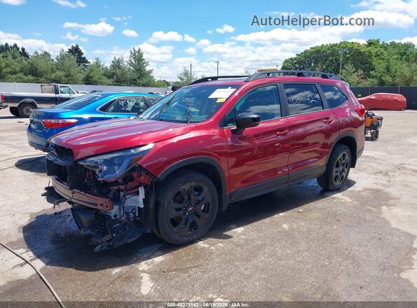 4S4WMAWD4S3402177 2025 SUBARU ASCENT Red Front left