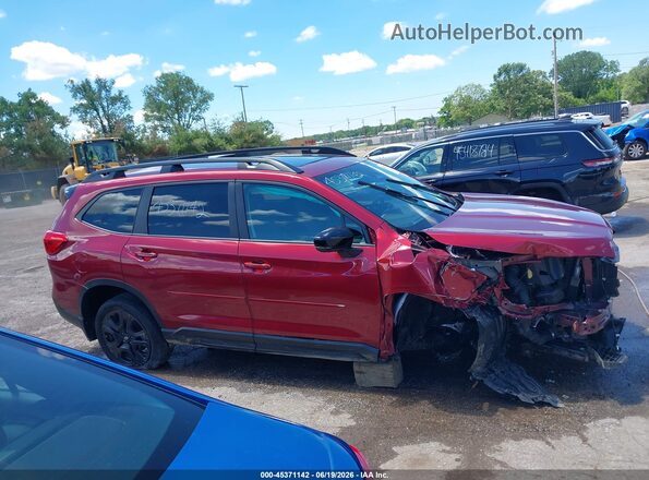 4S4WMAWD4S3402177 2025 SUBARU ASCENT Red 360 interior view