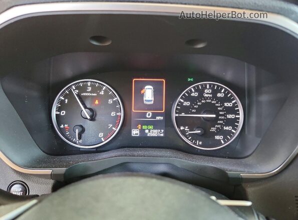 4S4WMAWD5R3430368 2024 SUBARU ASCENT Silver Instrument cluster view
