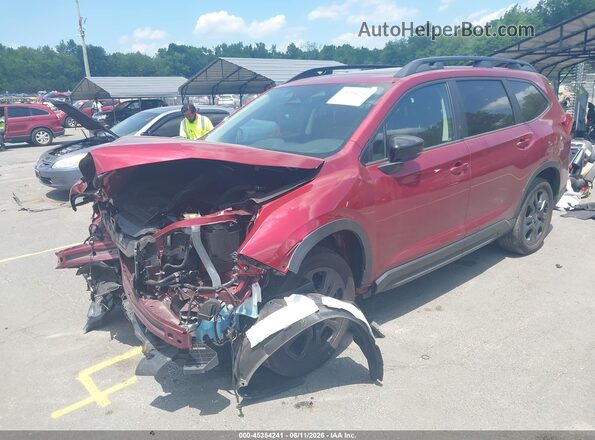 4S4WMAWD7S3406448 2025 SUBARU ASCENT Red Przód lewy