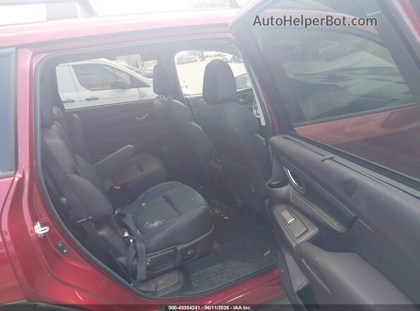 4S4WMAWD7S3406448 2025 SUBARU ASCENT Red Widok naklejki z numerem VIN