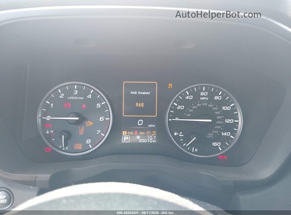 4S4WMAWD7S3406448 2025 SUBARU ASCENT Red Widok tylnych siedzeń