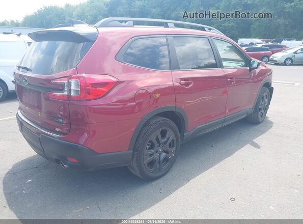 4S4WMAWD7S3406448 2025 SUBARU ASCENT Red Tył prawy