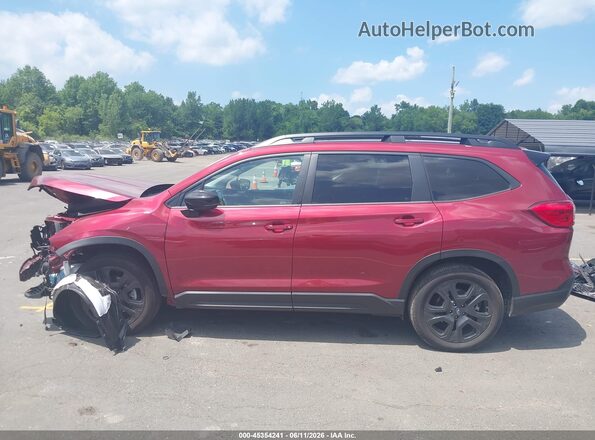 4S4WMAWD7S3406448 2025 SUBARU ASCENT Red 