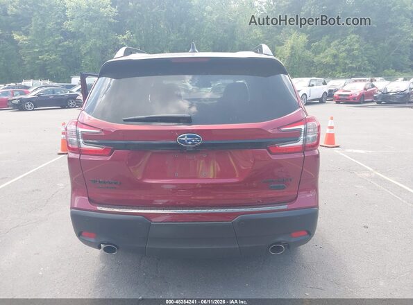 4S4WMAWD7S3406448 2025 SUBARU ASCENT Red 