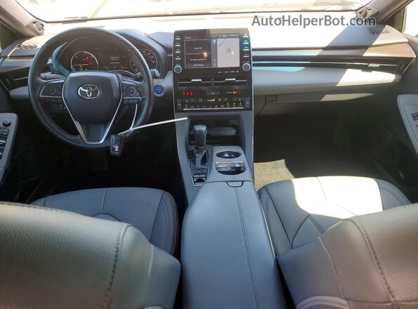 4T1A21FB2LU013435 2020 TOYOTA AVALON Gray Dashboard view