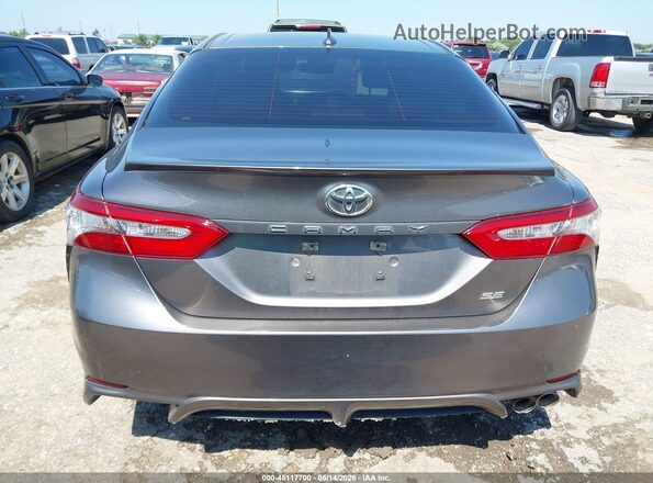 4T1B11HK0KU697100 2019 TOYOTA CAMRY Gray 
