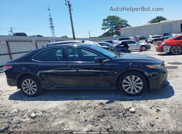 4T1B11HK1KU767218 2019 TOYOTA CAMRY Черный Вид задней части салона