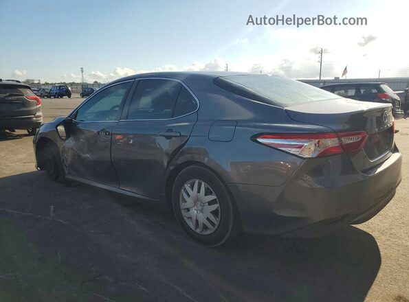 4T1B11HK2JU074415 2018 TOYOTA CAMRY Gray Rear left