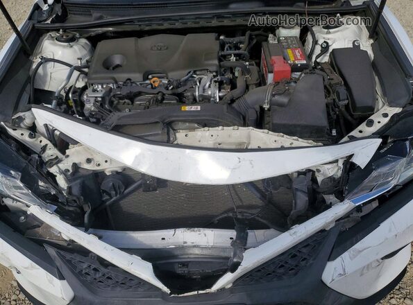 4T1B11HK2KU832142 2019 TOYOTA CAMRY Белый 