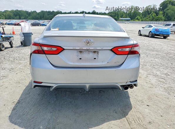 4T1B11HK3KU184794 2019 TOYOTA CAMRY Silver უკანა ხედი