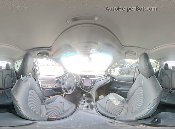 4T1B11HK4JU076568 2018 TOYOTA CAMRY Белый Панорамный вид салона 360°
