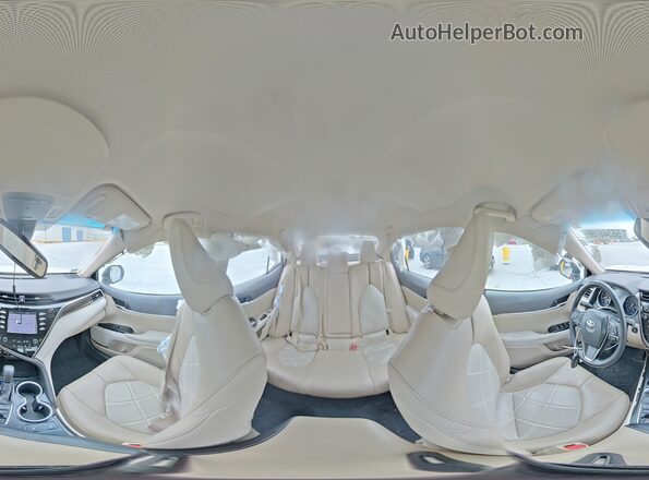 4T1B11HK5JU129455 2018 TOYOTA CAMRY White Սալոնի 360 աստիճան տեսք