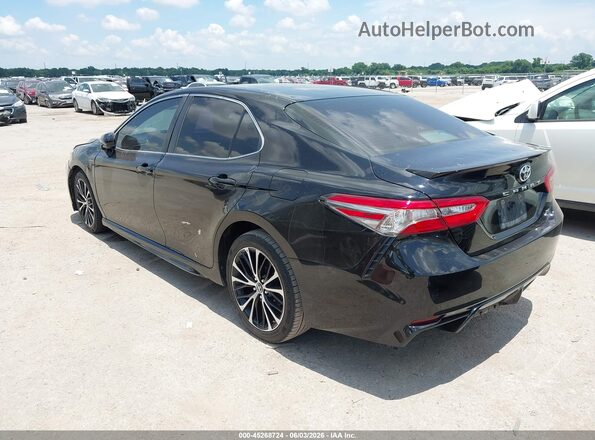4T1B11HK5JU614517 2018 TOYOTA CAMRY Черный Задняя левая четверть