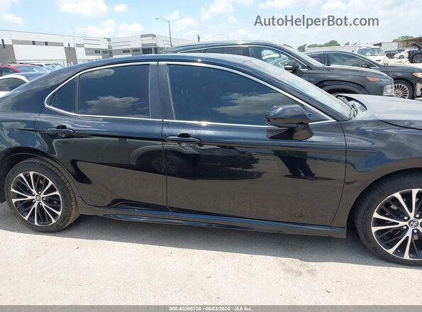 4T1B11HK5JU614517 2018 TOYOTA CAMRY Черный Вид щитка приборов