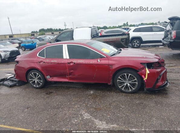 4T1B11HK5JU667685 2018 TOYOTA CAMRY Красный Панорамный вид салона 360°