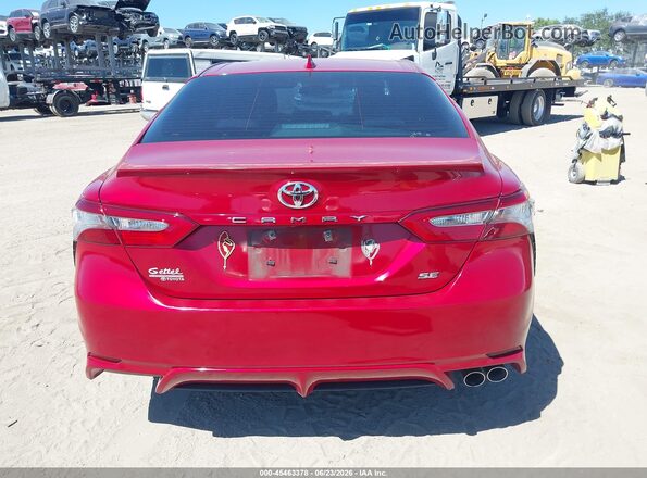 4T1B11HK5KU202020 2019 TOYOTA CAMRY Red 