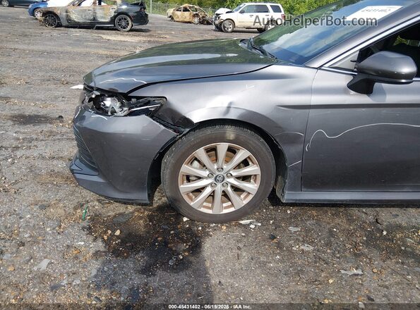 4T1B11HK5KU267997 2019 TOYOTA CAMRY Gray 
