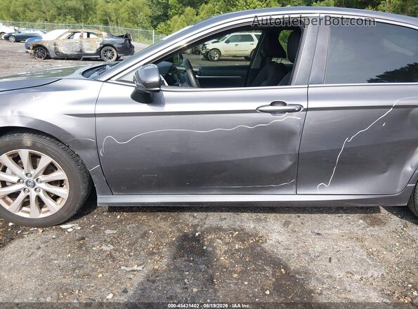 4T1B11HK5KU267997 2019 TOYOTA CAMRY Gray 