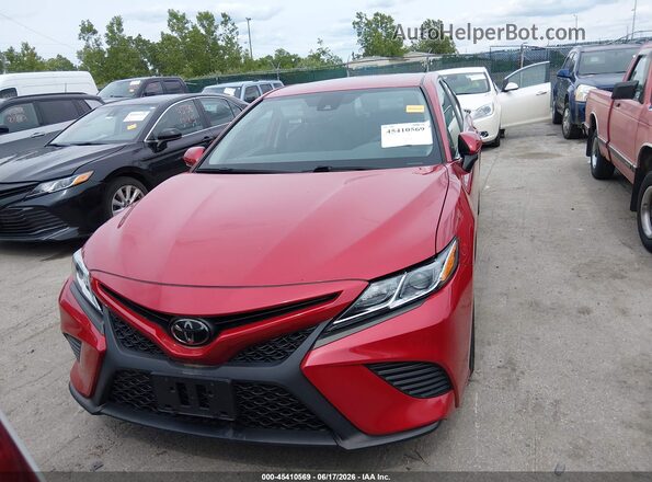 4T1B11HK5KU289319 2019 TOYOTA CAMRY Красный 
