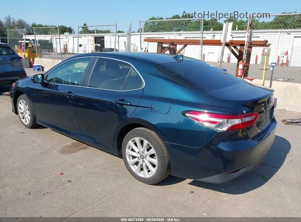 4T1B11HK5KU702338 2019 TOYOTA CAMRY Синий Задняя левая четверть