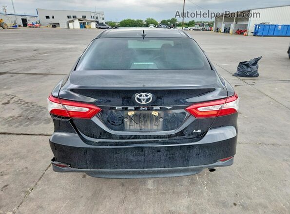 4T1B11HK5KU721097 2019 TOYOTA CAMRY Black Vista trasera