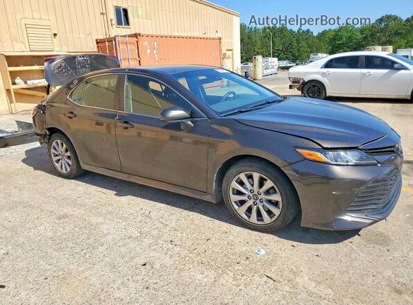 4T1B11HK5KU732357 2019 TOYOTA CAMRY Charcoal Front right