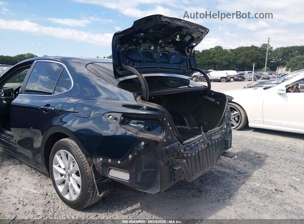 4T1B11HK5KU763219 2019 TOYOTA CAMRY Dark Blue Вид спереди