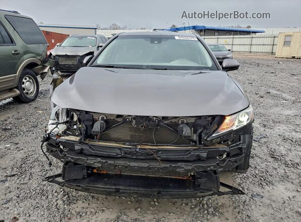 4T1B11HK5KU856824 2019 TOYOTA CAMRY Gray წინა ხედი