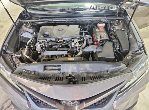 4T1B11HK6JU557289 2018 TOYOTA CAMRY Silver Vista interior trasera