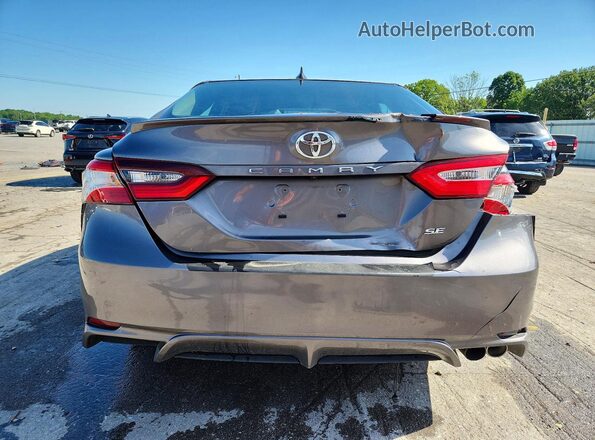 4T1B11HK6KU809950 2019 TOYOTA CAMRY Gray 