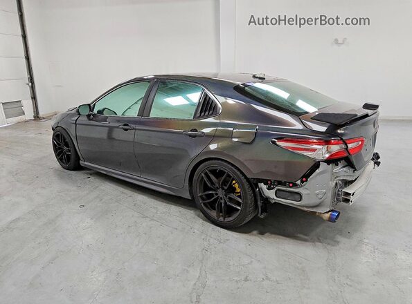 4T1B11HK6KU842981 2019 TOYOTA CAMRY Gray Tył lewy