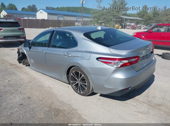 4T1B11HK7KU263448 2019 TOYOTA CAMRY Silver უკანა მარცხენა