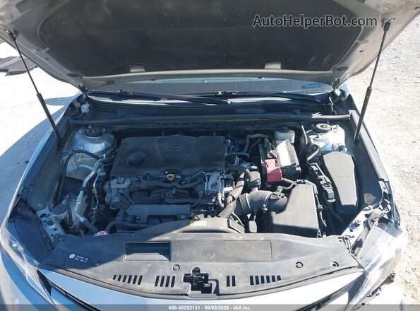 4T1B11HK7KU263448 2019 TOYOTA CAMRY Silver უკანა ხედი
