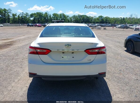 4T1B11HK9JU646564 2018 TOYOTA CAMRY White 