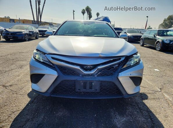 4T1B11HK9KU725623 2019 TOYOTA CAMRY Gray წინა ხედი