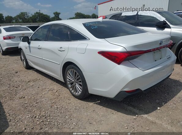4T1B21FB3KU004746 2019 TOYOTA AVALON HYBRID White Tył lewy
