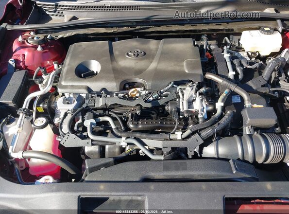 4T1B21FB5KU006322 2019 TOYOTA AVALON HYBRID Red Вид ззаду