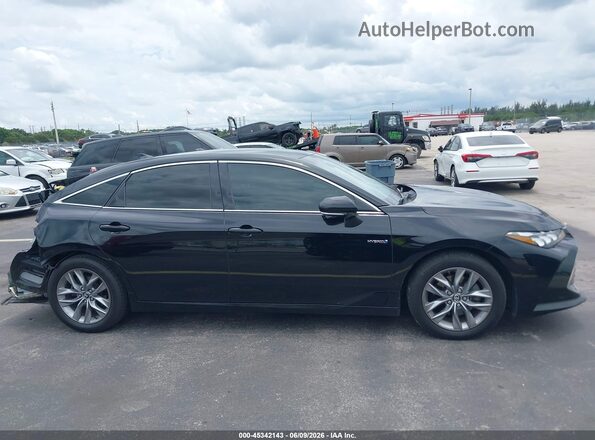 4T1B21FB9KU006307 2019 TOYOTA AVALON HYBRID Черный Панорамный вид салона 360°