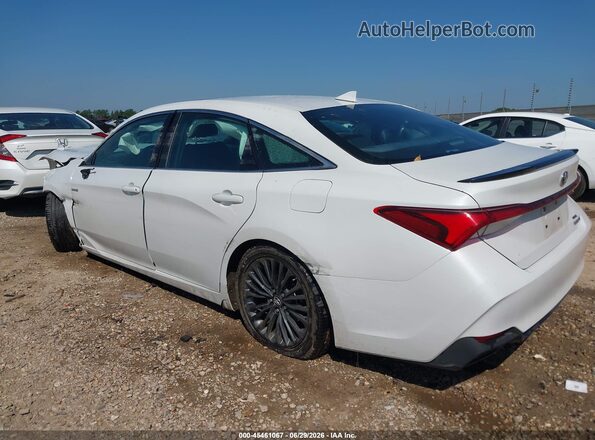 4T1B21FB9KU009336 2019 TOYOTA AVALON HYBRID White Հետևի ձախ