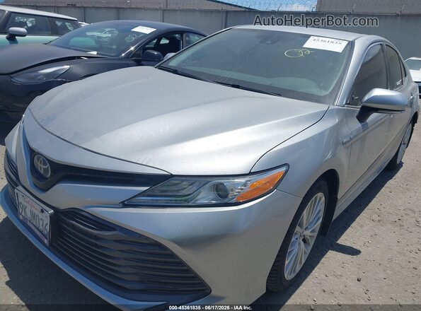 4T1B21HK5KU521172 2019 TOYOTA CAMRY HYBRID Silver Front left
