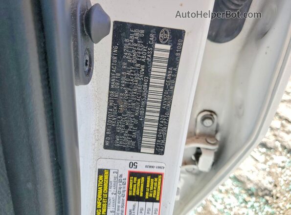 4T1B31HK5JU508403 2018 TOYOTA CAMRY White 