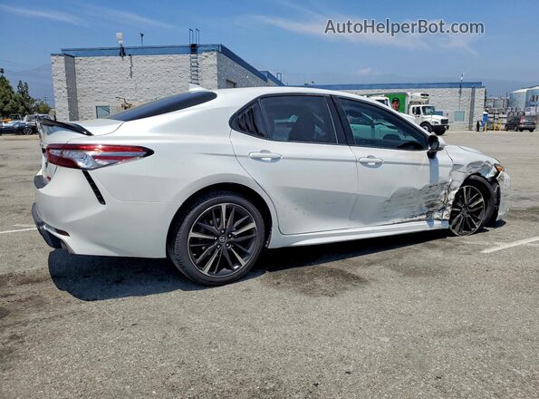 4T1B61HK5KU722011 2019 TOYOTA CAMRY White Trasero derecho