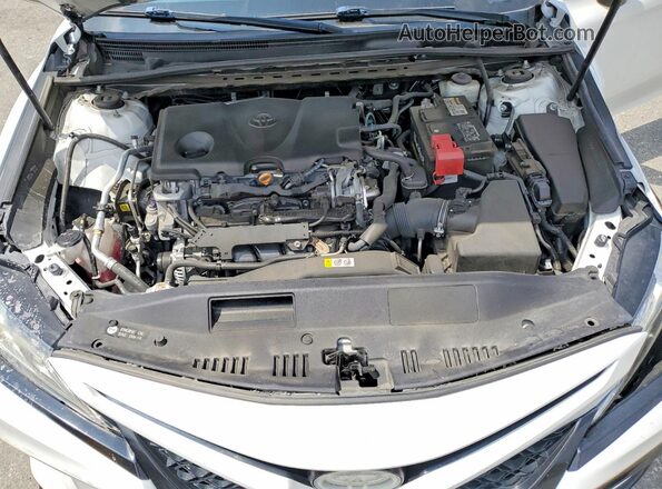 4T1B61HK5KU722011 2019 TOYOTA CAMRY White Vista interior trasera